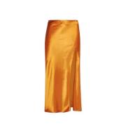 Midi Skirts Forte Forte , Orange , Dames