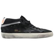 Midstar Zwart Zilver Wit Sneakers Golden Goose , Black , Heren