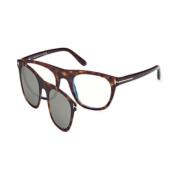 Klassieke Zwarte Zonnebril Tom Ford , Brown , Unisex