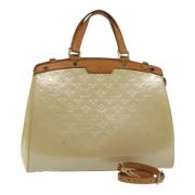 Pre-owned Leather louis-vuitton-bags Louis Vuitton Vintage , Beige , D...