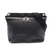 Pre-owned Leather louis-vuitton-bags Louis Vuitton Vintage , Black , D...