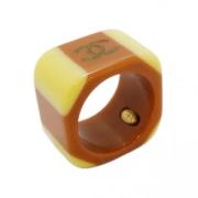 Pre-owned Plastic chanel-jewelry Chanel Vintage , Orange , Dames