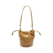 Pre-owned Leather shoulder-bags Loewe Pre-owned , Brown , Dames