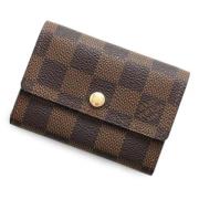 Pre-owned Canvas wallets Louis Vuitton Vintage , Brown , Unisex