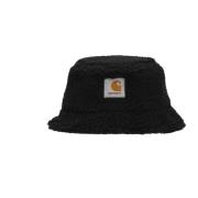 Zwarte Visser Bucket Hoed Carhartt Wip , Black , Heren