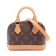 Pre-owned Leather louis-vuitton-bags Louis Vuitton Vintage , Brown , D...