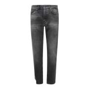 Slim Spider Black Jeans Haikure , Black , Heren