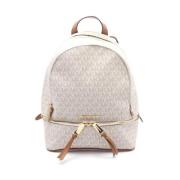 Pre-owned Leather backpacks Michael Kors Pre-owned , Gray , Dames