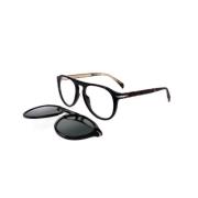 Stijlvolle zonnebril in grijs Eyewear by David Beckham , Black , Unise...