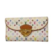 Pre-owned Canvas wallets Louis Vuitton Vintage , Multicolor , Dames