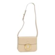 Pre-owned Leather celine-bags Celine Vintage , Beige , Dames