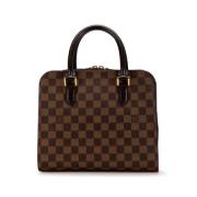 Pre-owned Canvas handbags Louis Vuitton Vintage , Brown , Dames