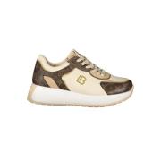 Beige Polyethyleen Sneaker Laura Biagiotti , Beige , Dames