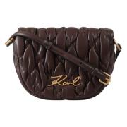 Bandolier K/Signature Quilt Karl Lagerfeld , Brown , Dames