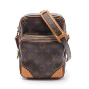 Pre-owned Canvas balenciaga-bags Louis Vuitton Vintage , Brown , Dames