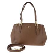 Pre-owned Leather totes Coach Pre-owned , Brown , Dames