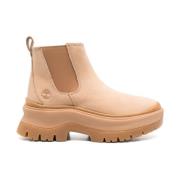 Beige Suède Chelsea Laarzen Timberland , Beige , Dames