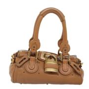 Pre-owned Leather handbags Chloé Pre-owned , Brown , Dames