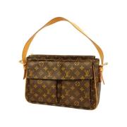 Pre-owned Canvas shoulder-bags Louis Vuitton Vintage , Brown , Dames