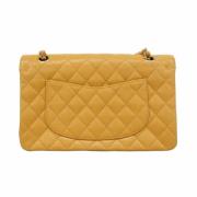 Pre-owned Leather chanel-bags Chanel Vintage , Beige , Dames