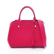 Pre-owned Leather louis-vuitton-bags Louis Vuitton Vintage , Pink , Da...