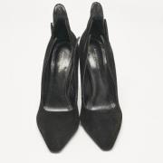 Pre-owned Suede heels Bottega Veneta Vintage , Black , Dames