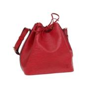 Pre-owned Fabric louis-vuitton-bags Louis Vuitton Vintage , Red , Dame...