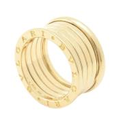 Pre-owned Metal rings Bvlgari Vintage , Yellow , Dames