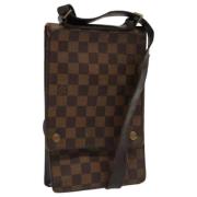 Pre-owned Canvas louis-vuitton-bags Louis Vuitton Vintage , Brown , Da...