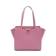 Pre-owned Leather shoulder-bags Salvatore Ferragamo Pre-owned , Pink ,...