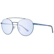 Blauwe Aviator Zonnebril Guess , Blue , Heren