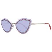 Zilveren Cat Eye Zonnebril Emilio Pucci , Purple , Dames