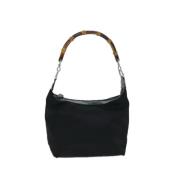 Pre-owned Nylon gucci-bags Gucci Vintage , Black , Dames