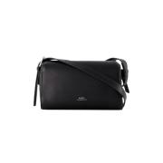 Plastic shoulder-bags A.p.c. , Black , Dames