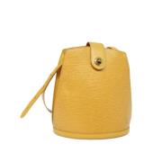 Pre-owned Fabric louis-vuitton-bags Louis Vuitton Vintage , Yellow , D...