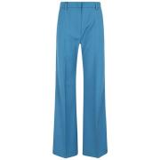 Wollen wijde palazzo broek Max Mara Weekend , Blue , Dames