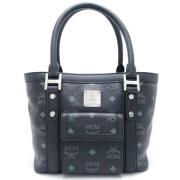 Pre-owned Canvas handbags MCM Pre-owned , Black , Dames