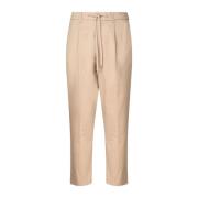 Beige Elastische Taille Broek Selected Femme , Beige , Heren