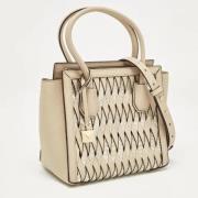 Pre-owned Leather totes Michael Kors Pre-owned , Beige , Dames