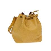 Pre-owned Leather louis-vuitton-bags Louis Vuitton Vintage , Yellow , ...