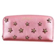 Pre-owned Leather wallets Jimmy Choo Pre-owned , Pink , Dames