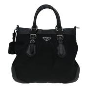 Pre-owned Fabric prada-bags Prada Vintage , Black , Dames