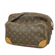 Pre-owned Fabric louis-vuitton-bags Louis Vuitton Vintage , Brown , Da...