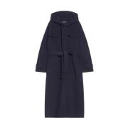 Blauwe Levante Jas Max Mara Weekend , Blue , Dames