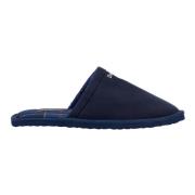 Blauwe Everitt Mule Slipper Barbour , Blue , Heren