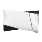 Color-block Loubitwist Tas met Kettingriem Christian Louboutin , White...