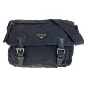 Pre-owned Canvas prada-bags Prada Vintage , Black , Dames