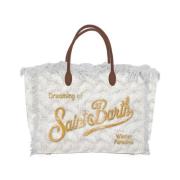 Stijlvolle Tassen Collectie MC2 Saint Barth , White , Dames