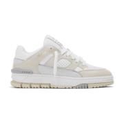 Witte en beige lage sneakers Axel Arigato , Beige , Heren