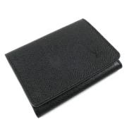 Pre-owned Fabric wallets Louis Vuitton Vintage , Black , Dames